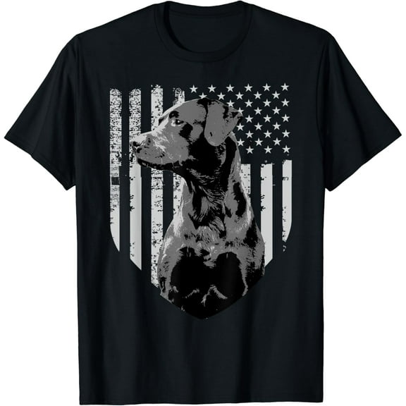 t-shirt Patriotic USA Flag Black Labrador gift for Lab Owners T-Shirt mens t shirt，black，women，funny，misfits，men，journey