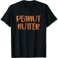thumbnail image 1 of t-shirt Peanut Butter & Jelly PB&J Matching Couple Halloween Costume T-Shirt mens，black，women，funny，journey，Crew Neck, Short Sleeve,printing, 1 of 4