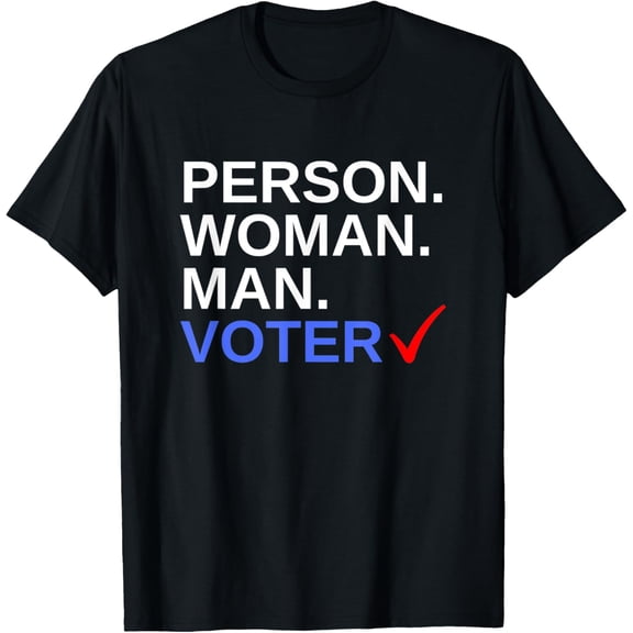 t-shirt Person Woman Man Voter Presidential Election 2020 Vote! T-Shirt mens,black,women,funny,journey,Crew Neck, Short Sleeve,printing