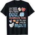 thumbnail image 1 of t-shirt Pharmacy Tech Pharm Tech Pharm Technician T-Shirt mens，black，women，funny，journey，Crew Neck, Short Sleeve,custom clothing patterns., 1 of 4