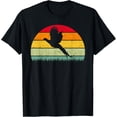 thumbnail image 1 of t-shirt Pheasant Hunting South Dakota Upland Bird Game Hunter Retro T-Shirt mens，black，women，funny，journey，Crew Neck, Short Sleeve,printing, 1 of 4