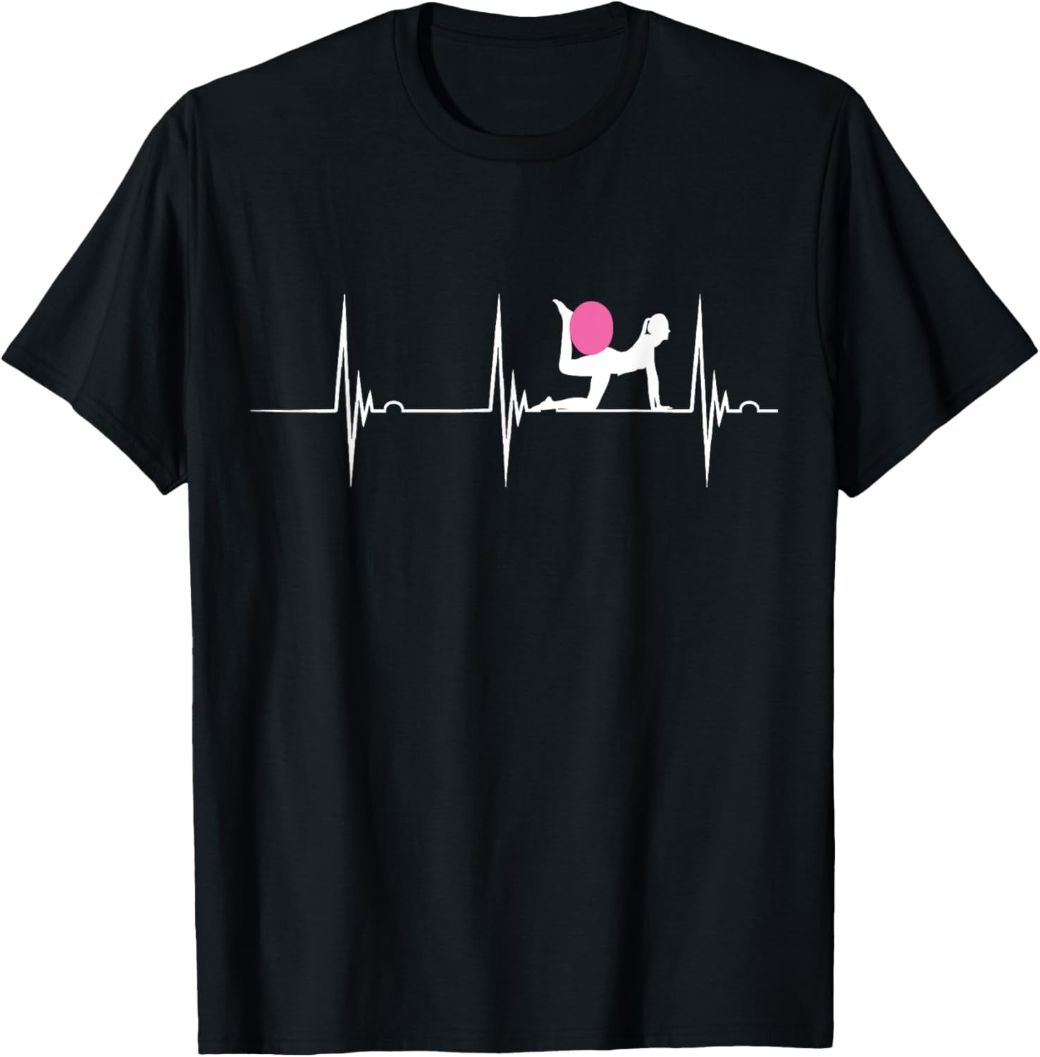 T-shirt Humour Pilates Pour Femme - Col En V - Motif Drôle Pour Instructrice De Yoga - Cadeau Sportif Décontracté - 9