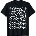thumbnail image 1 of t-shirt Polka Dot Shirt Graphic Tees For Women, Men T-Shirt., 1 of 4