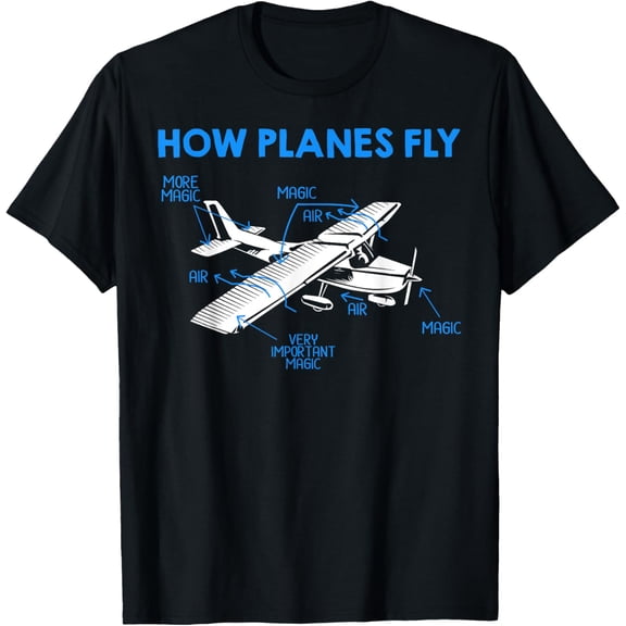 t-shirt Private Pilot Aerospace Engineer How Planes Fly Engineering T-Shirt mens t shirt，black，women，funny，misfits，men，journey