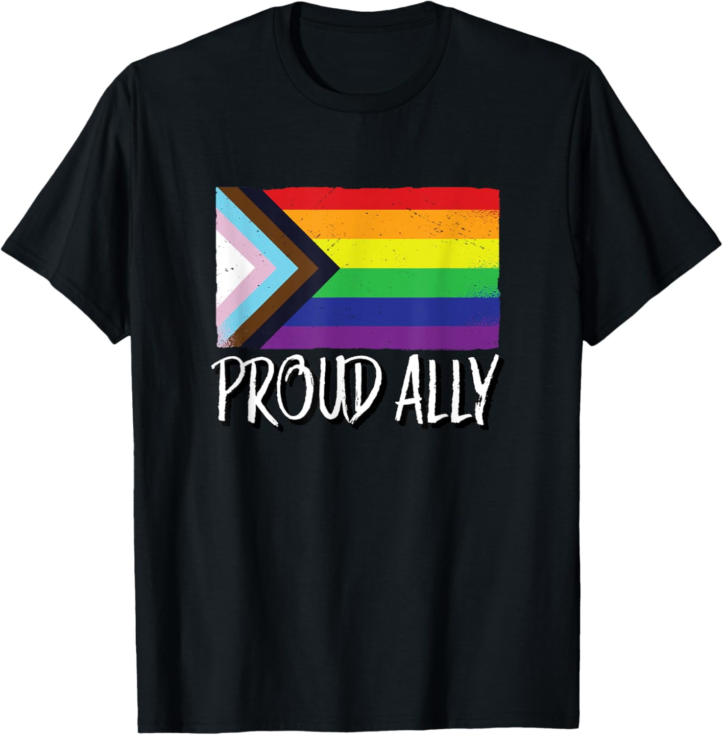 Move with Pride Unisex T-Shirt (Black) main image 0