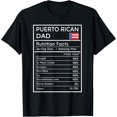 thumbnail image 1 of t-shirt Puerto rican Dad gift - Funny Nutrition Facts - Fathers Day T-Shirt., 1 of 4
