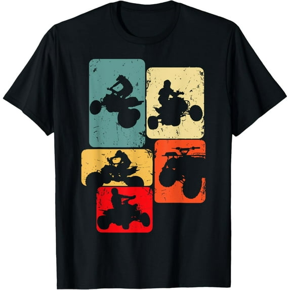 t-shirt Quad Biker ATV 4 Wheeler Quad Men Boys Kids T-Shirt.