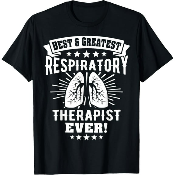 t-shirt Respiratory Therapist T-ShirtMen and women can wear, black T-shirts, gifts. Age: M,L，XL 2XL, 3XL, 4XL