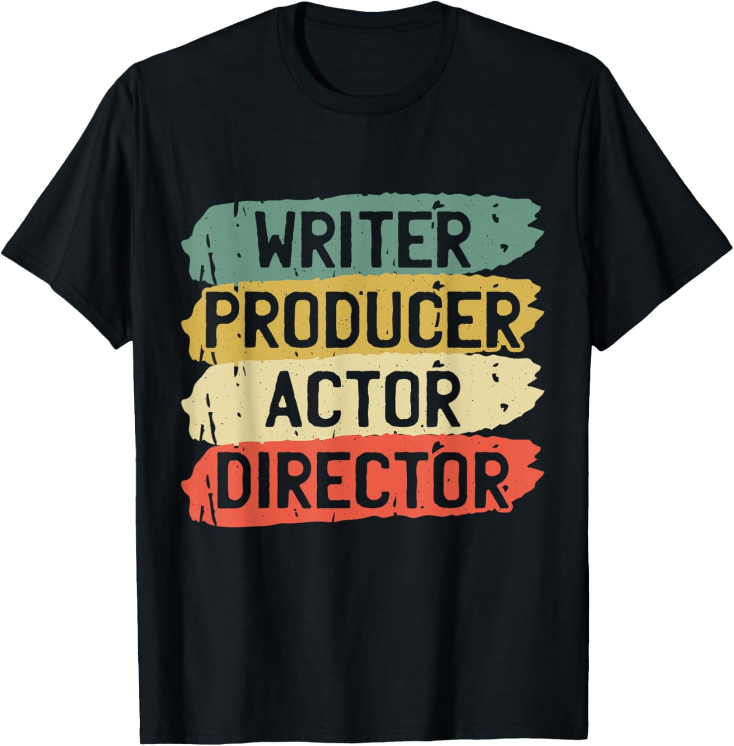 t-shirt Retro Filmmaker Producer Writer Actor And Movie Director T ...