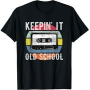 t-shirt Retro Old School 80s 90s Cassette Hip Hop Music Mixtape T-Shirt.