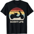 thumbnail image 1 of t-shirt Retro Scoot Life Scooter Shirt Funny Vintage Moped T-Shirt., 1 of 4