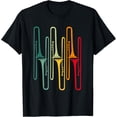 thumbnail image 1 of t-shirt Retro Trombone T-Shirt mens t shirt，black，women，funny，misfits，men，journey, 1 of 4