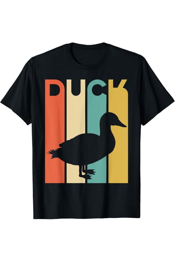 t-shirt Retro Vintage Duck 80s 90s Funny Farm Animal Duck Lover T-Shirt mens t shirt,black,women,funny,misfits,men,journey