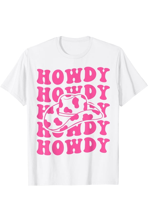 t-shirt Rodeo White Howdy Western Retro Cowboy Hat Southern Cowgirl T-Shirt mens t shirt,white,women,funny,misfits,men,journey