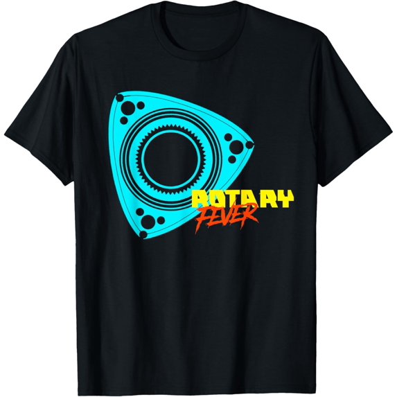 t-shirt "Rotary Fever" Rotary Engine T-Shirt mens t shirt,black,women,funny,misfits,men,journey