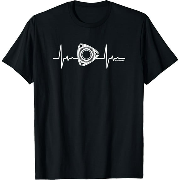 t-shirt Rotary Heartbeat - RX8 Rotor T-Shirt mens t shirt,black,women,funny,misfits,men,journey