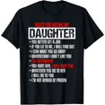 thumbnail image 1 of t-shirt Rules for Dating My Daughter-Beautiful Daughter- Dad Gifts T-Shirt mens，black，women，funny，journey，Crew Neck, Short Sleeve,printing, 1 of 4