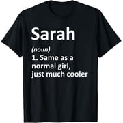 t-shirt SARAH Definition Personalized Name Funny Birthday Gift Idea T-Shirt.