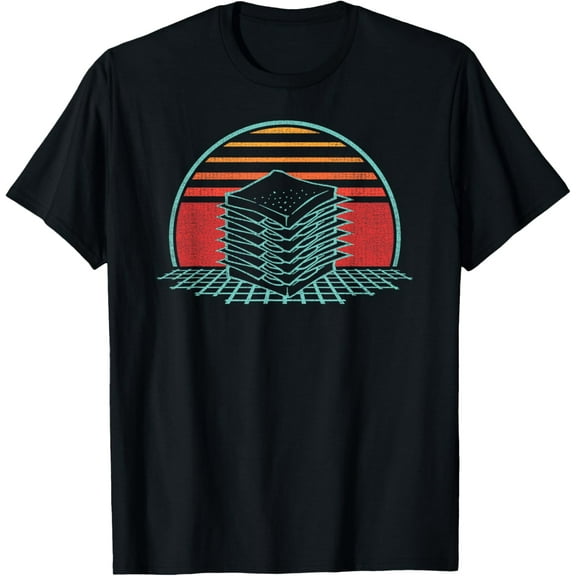 t-shirt Sandwich Retro Vintage 80s Style Gift T-Shirt mens，black，women，funny，journey，Crew Neck, Short Sleeve,custom clothing patterns.gift