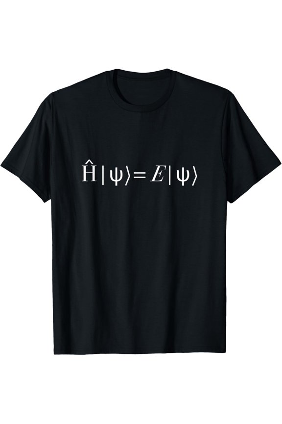 t-shirt Schr?dinger Equation Quantum Mechanics Theoretical Physics T-Shirt mens t shirt,black,women,funny,misfits,men,journey