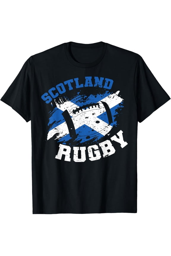 t-shirt Scotland Rugby Scottish Scotland Flag T-Shirt mens,black,women,funny,journey,Crew Neck, Short Sleeve,custom clothing patterns.gift