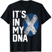 t-shirt Scotland Scottish Flag Heritage T-Shirt mens black women funny journey Crew Neck, Short Sleeve,custom clothing patterns.gift