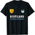 thumbnail image 1 of t-shirt Scotland Sports/Soccer Jersey Tee Flag Football T-Shirt mens，black，women，funny，men，journey，Crew Neck, Short Sleeve,printing, 1 of 4