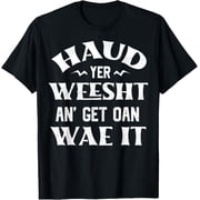 t-shirt Scottish Heritage - Scotland Pride - Scotsman - Gaelic Quote T-Shirt mens black women funny journey Crew Neck, Short Sleeve,printing