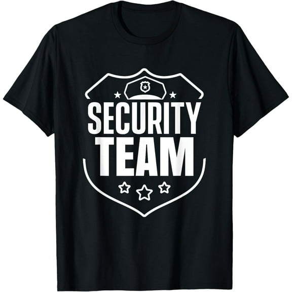 t-shirtSecurity Team Safety Officer Guard Bouncer T-Shirt mens t shirt，black，women，funny，misfits，men，journey