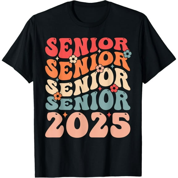 t-shirt Seniors Graduation 2025 T-Shirt mens t shirt，black，women，funny，misfits，men，journey