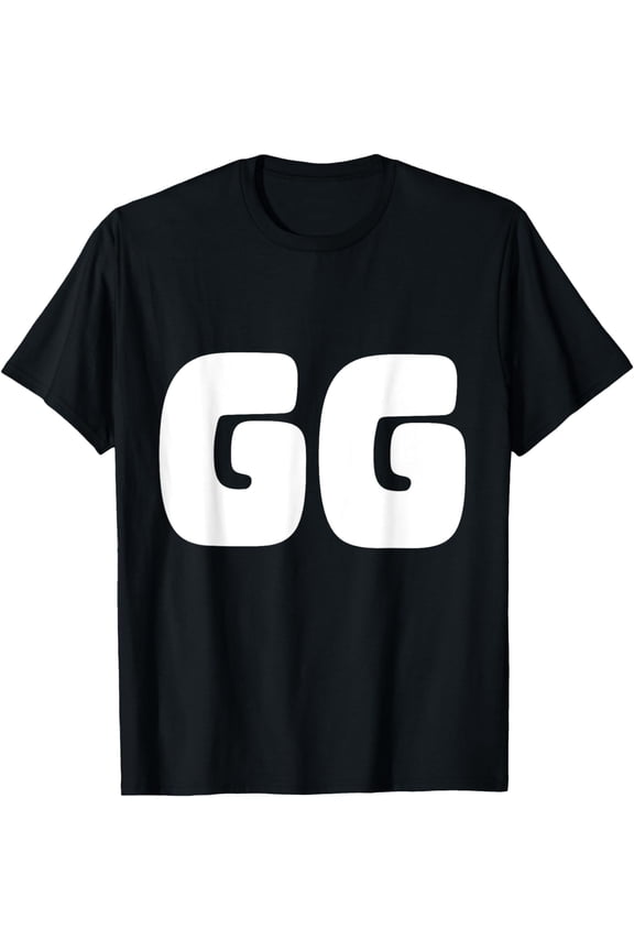 t-shirt Shirt That Says GG T-Shirt mens,black,women,funny,journey,Crew Neck, Short Sleeve,printing