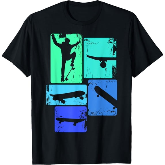 t-shirt Skater Skateboarder Skateboard T-Shirt mens t shirt,black,women,funny,misfits,men,journey