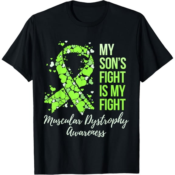 t-shirt My Son’s Fight Is My Fight Muscular Dystrophy Awareness T-Shirt mens，black，women，funny，journey，Crew Neck, Short Sleeve,custom clothing patterns.gift