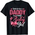 thumbnail image 1 of t-shirt Soon To Be A Daddy Of A Beautiful Baby Girl Gender Reveal T-Shirt mens，black，women，funny，men，journey，Crew Neck, Short Sleeve,printing, 1 of 4