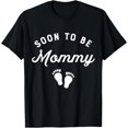 thumbnail image 1 of t-shirt Soon To Be Mommy Funny Pregnancy Announcement Mom T-Shirt., 1 of 4