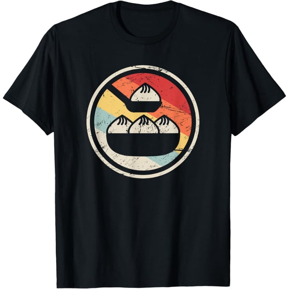 t-shirt Soup Dumpling Xiaolongbao T-Shirt - Vintage mens，black，women，funny，journey，Crew Neck, Short Sleeve,custom clothing patterns.gift