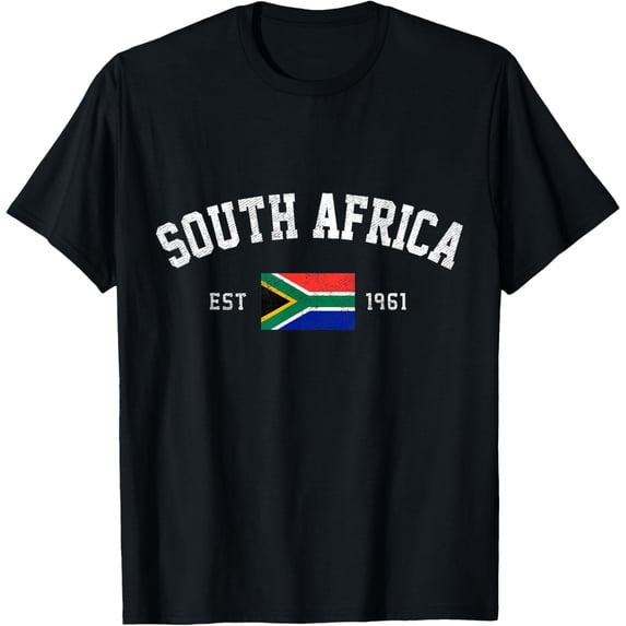 t-shirt South Africa Est. 1961 South African Flag Independence Day T-Shirt.