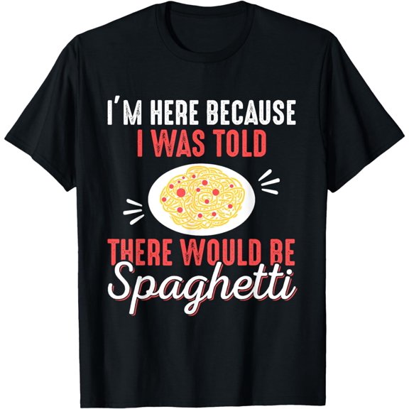 t-shirt Spaghetti - Spaghetti Lover Gift For Pasta Lover T-Shirt mens，black，women，funny，men，journey，Crew Neck, Short Sleeve,printing