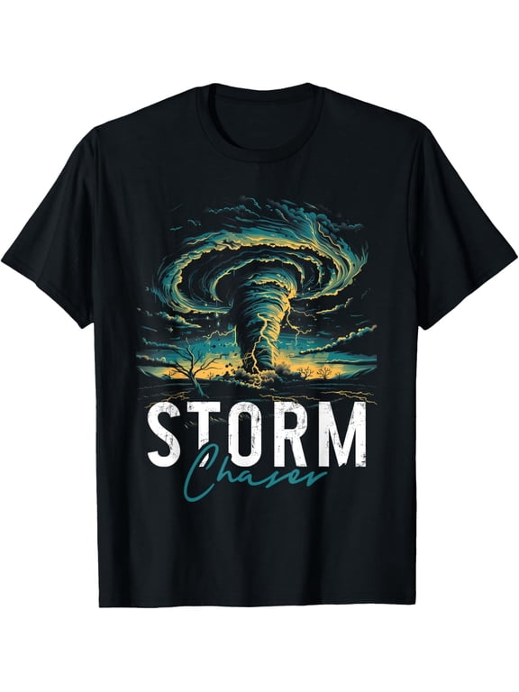 t-shirt Storm Chasing Tornado Chaser Meteorologist Meteorology T-Shirt.