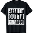 thumbnail image 1 of t-shirt Straight Outta Comp Sci Parody Computer Science Gift T-Shirt mens t shirt，black，women，funny，misfits，men，journey, 1 of 4