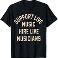thumbnail image 1 of Bands Artists Singers T-Shirt, 1 of 4