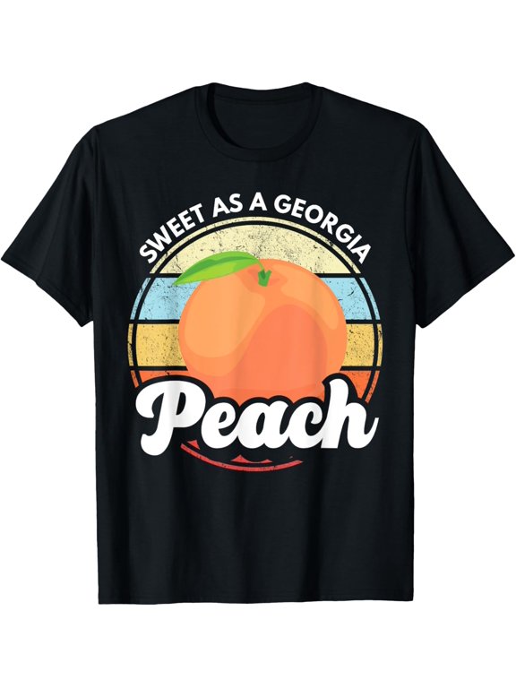 t-shirt Sweet As A Georgia Peach Southern Belle Georgia Peach State T-Shirt.