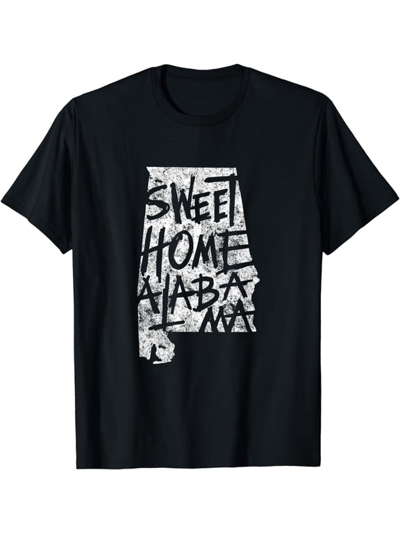 t-shirt Sweet Home Alabama Birmingham State Art T Shirt mens t shirt,black,women,funny,misfits,men,journey