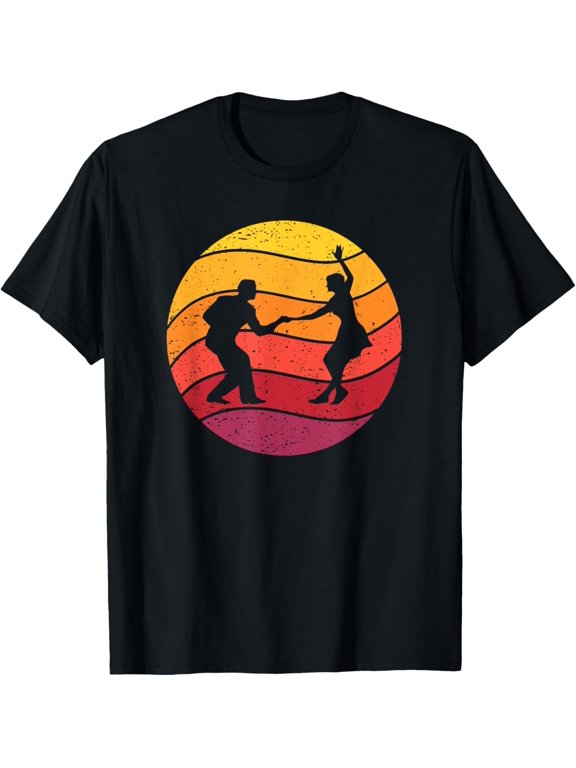 t-shirt Swing Dance Retro Style Vintage T-Shirt mens t shirt,black,women,funny,misfits,men,journey