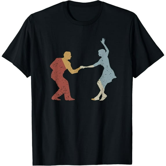 t-shirt Swing Dance Retro Style Vintage T-Shirt mens t shirt,black,women,funny,misfits,men,journey
