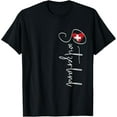 thumbnail image 1 of t-shirt Switzerland flag, Switzerland Heart, Switzerland trip 2024 T-Shirt mens，black，women，funny，journey，Crew Neck, Short Sleeve,custom clothing patterns.gift, 1 of 4