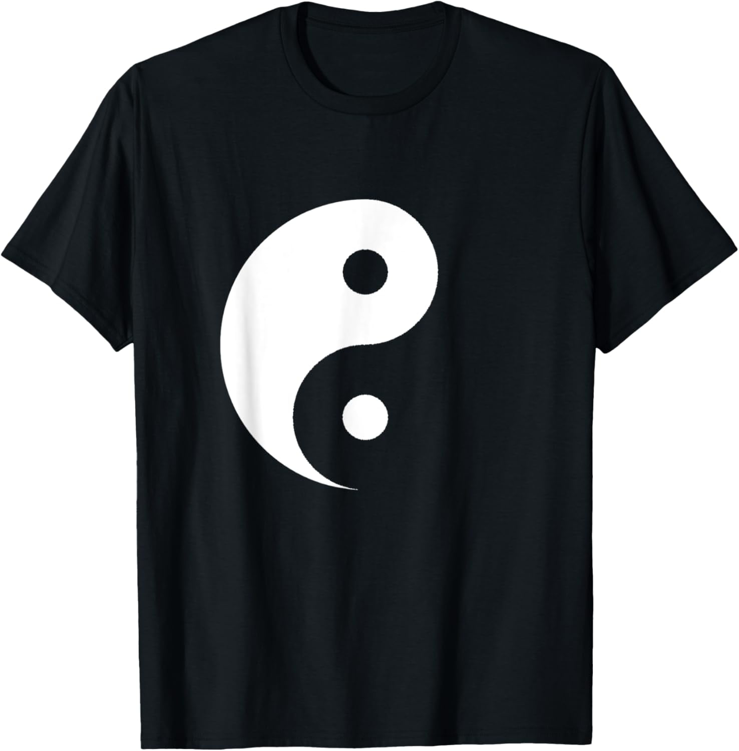 Yin Yang Necklace - Adjustable Black Cord Stainless Steel Pendant, Taoist Symbol Jewelry For Men & Women