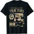 thumbnail image 1 of t-shirt Thats What I Do I Ride Tractors Funny Farmer Cowboy Gift T-Shirt mens，black，women，funny，men，journey，Crew Neck, Short Sleeve,printing, 1 of 4