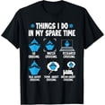 thumbnail image 1 of t-shirt Things I Do In My Spare Time Funny Cruise Cruising T-Shirt., 1 of 4
