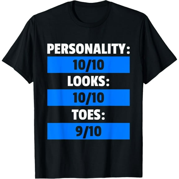 t-shirt Toe amputee Funny toe amputation T-Shirt mens,black,women,funny,men,journey,Crew Neck, Short Sleeve,printing